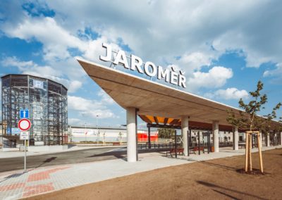 Dopravní terminál v Jaroměři